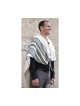 יצירת אריגה בעבודת יד טלית בינה יו... | יצירת אריגה טלית